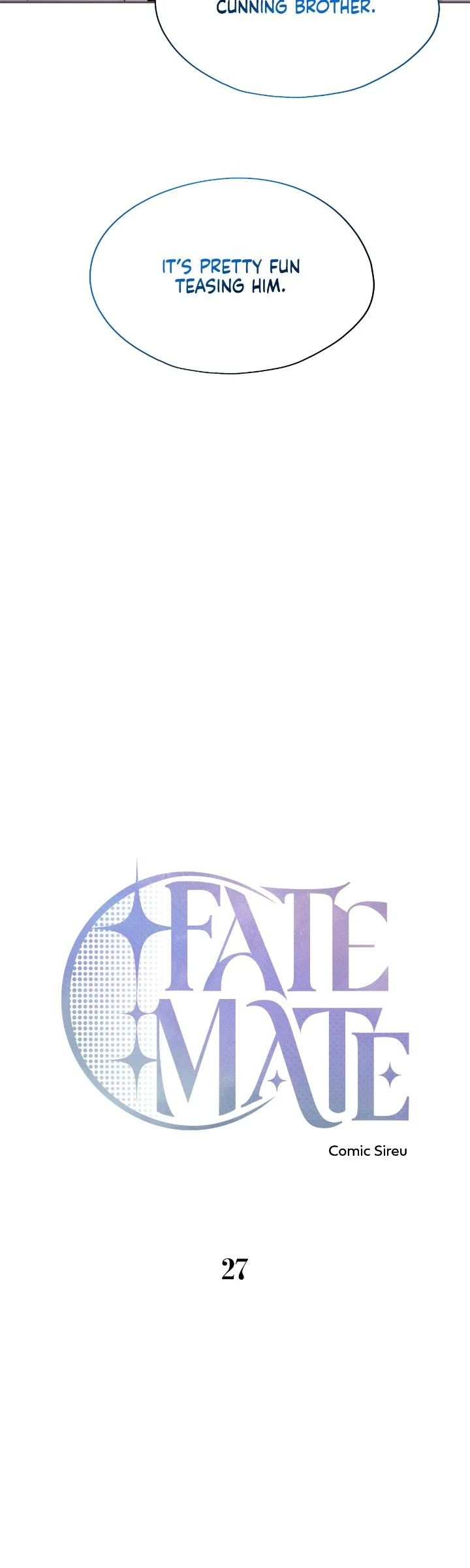 Fate Mate - Chapter 27 manhwa