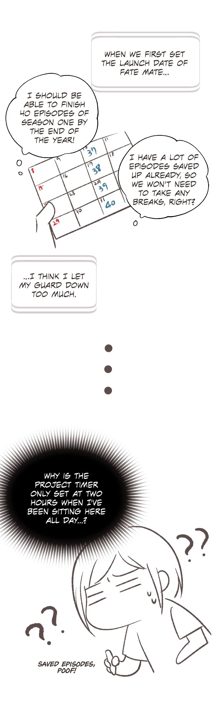 Fate Mate - Creator's Note manhwa