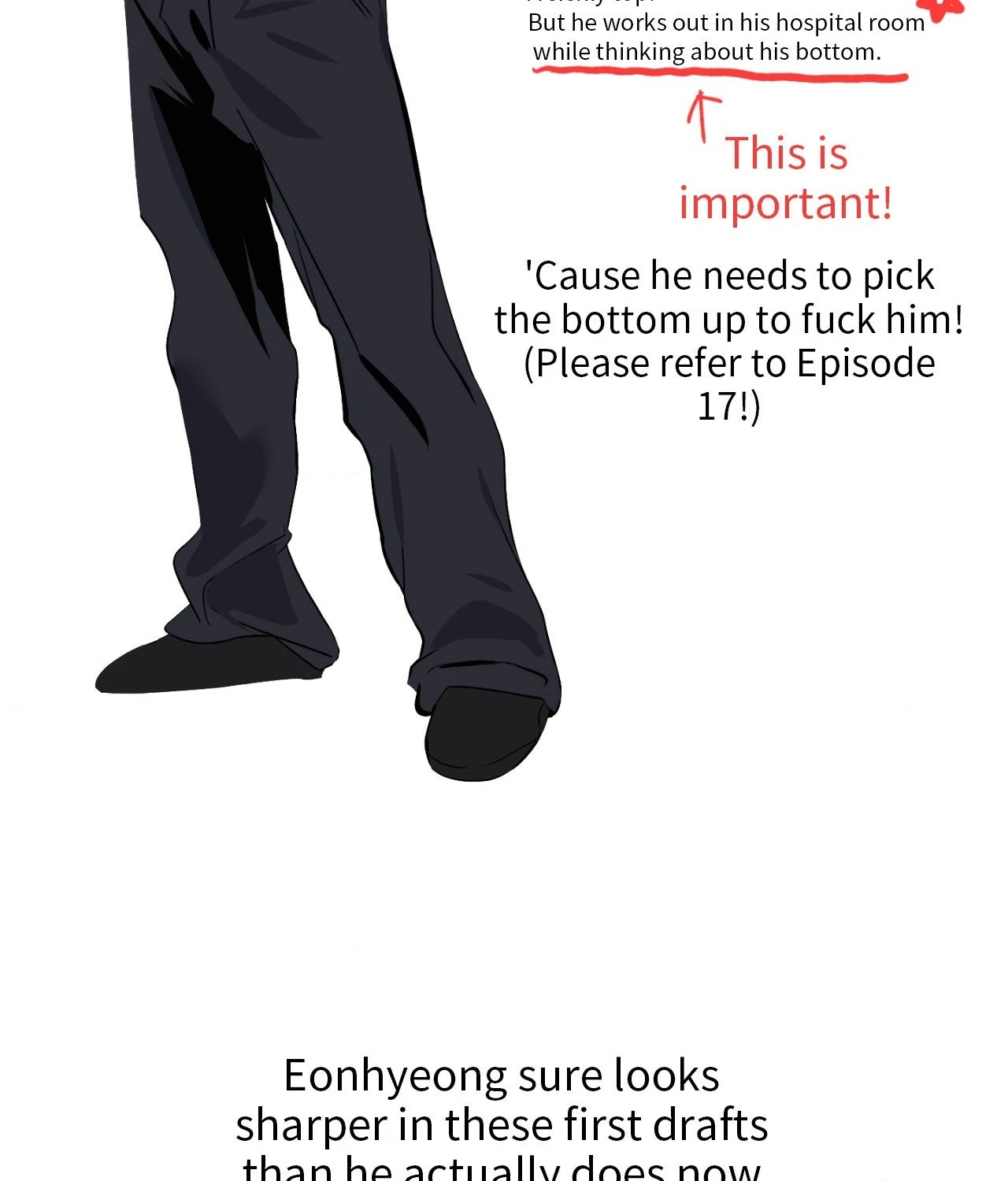 The Uncommon Alpha - Creator's Note manhwa
