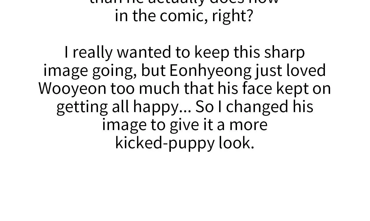 The Uncommon Alpha - Creator's Note manhwa