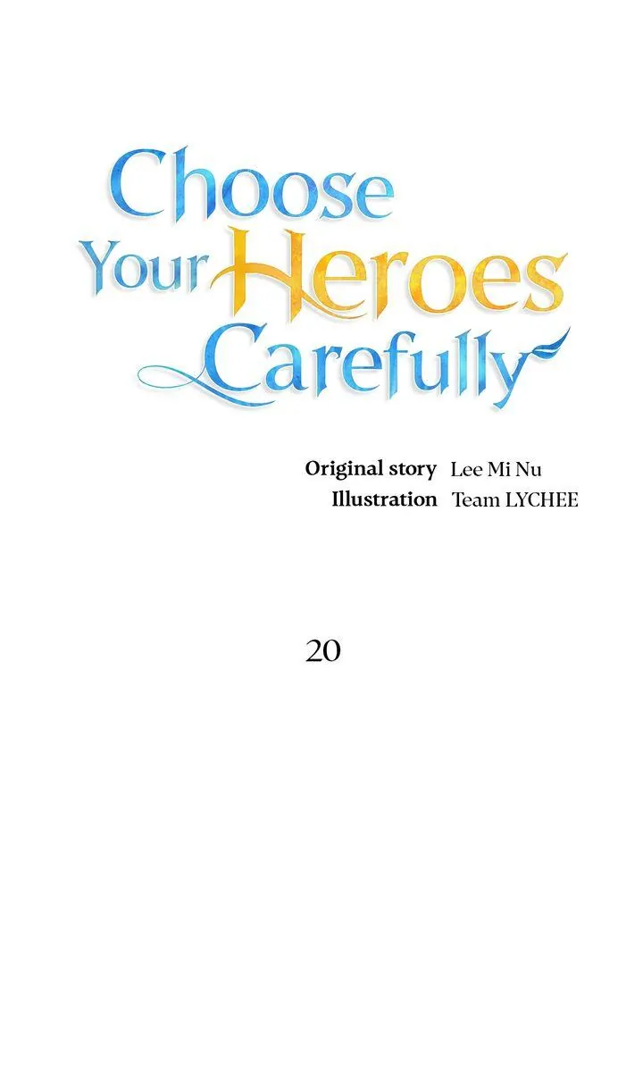 Choose Your Heroes Carefully [Official] - Chapter 20 manhwa