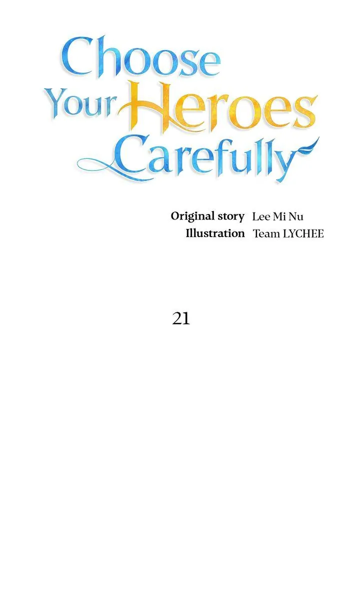 Choose Your Heroes Carefully [Official] - Chapter 21 manhwa