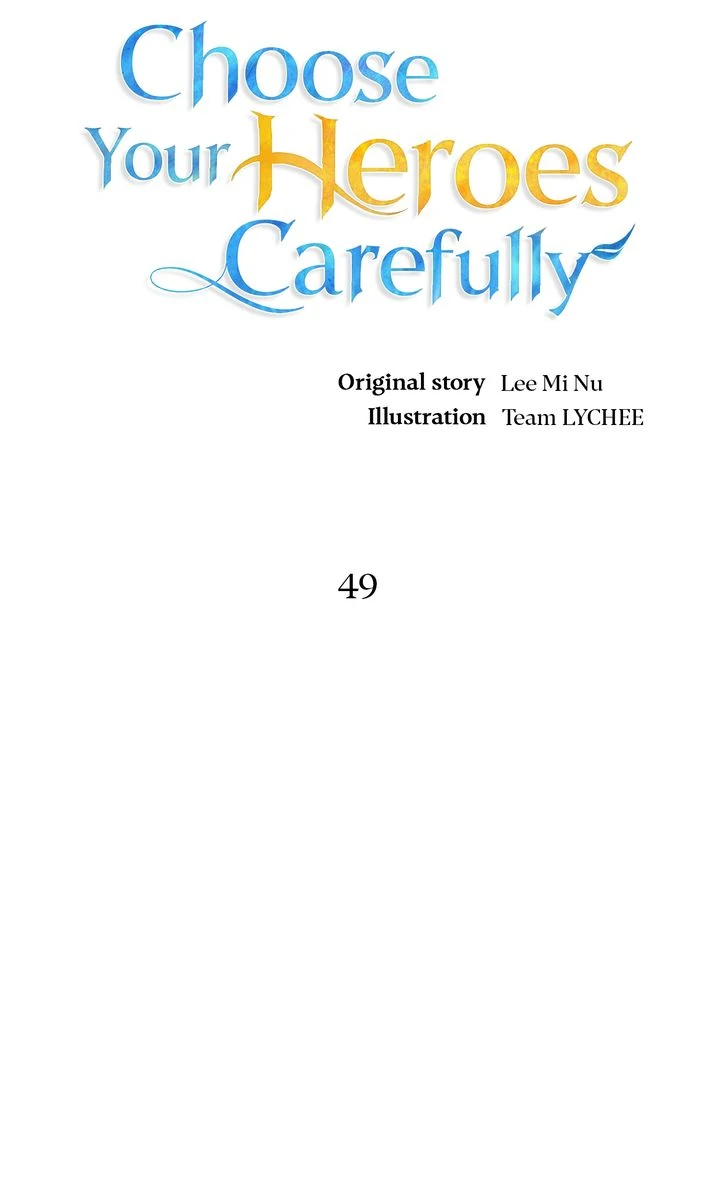 Choose Your Heroes Carefully [Official] - Chapter 49 manhwa