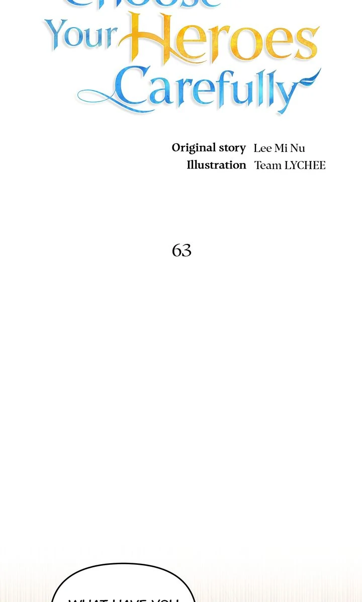 Choose Your Heroes Carefully [Official] - Chapter 63 manhwa