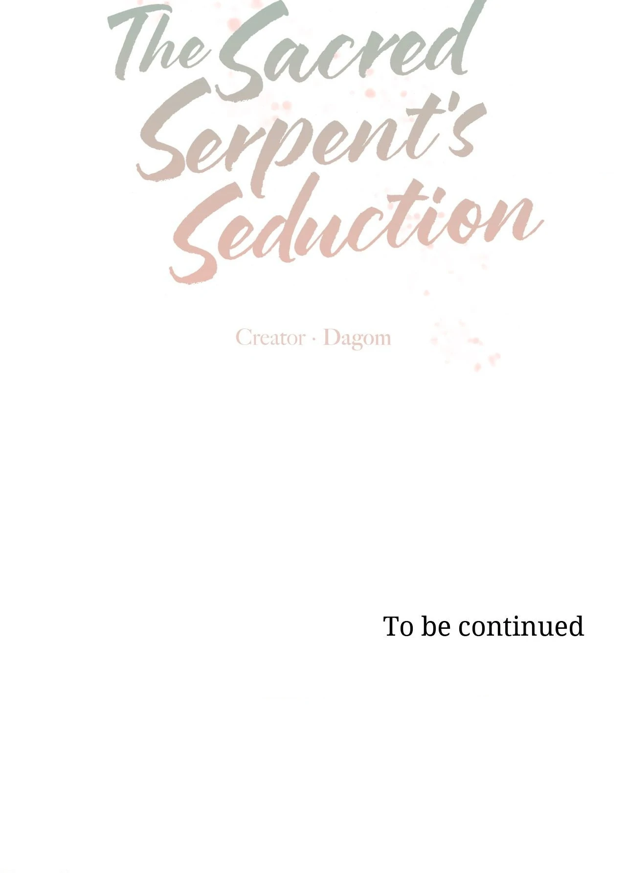 The Sacred Serpent’s Seduction [Official] - Chapter 35 manhwa