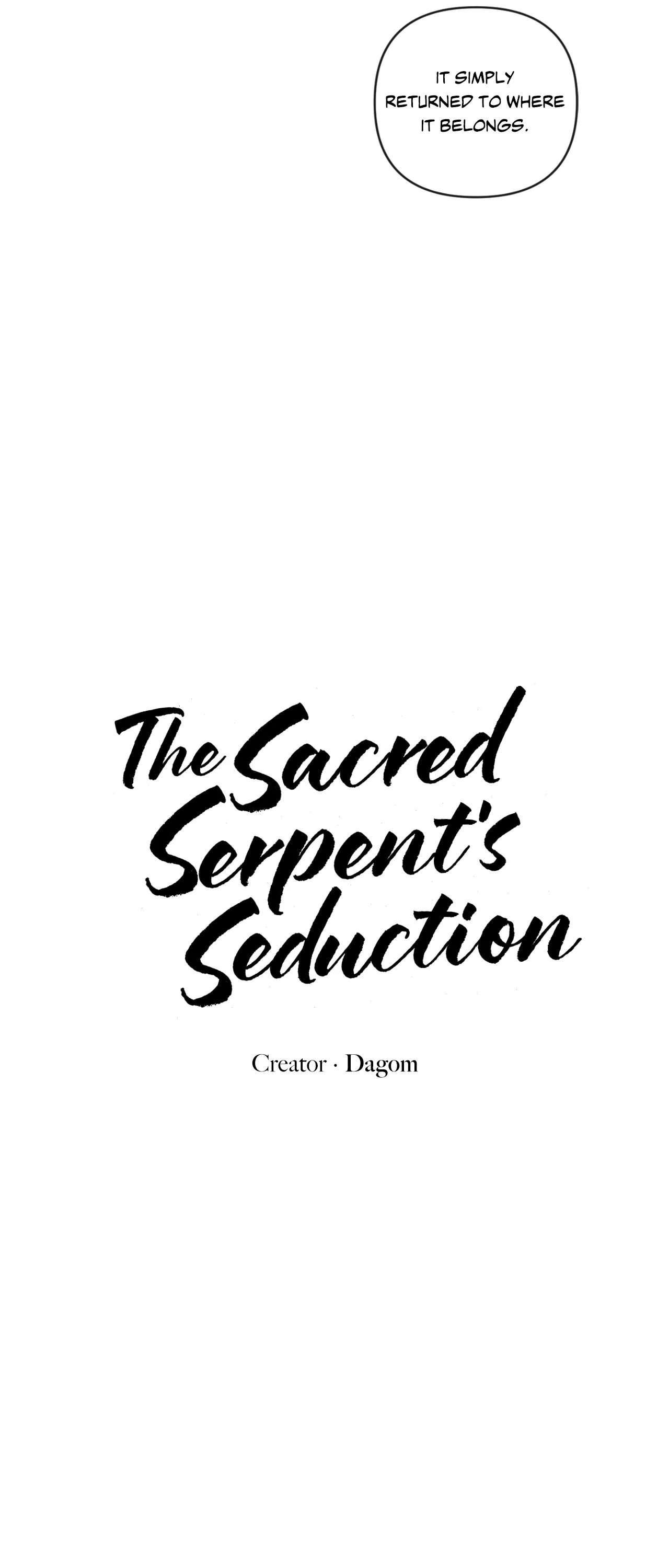 The Sacred Serpent’s Seduction [Official] - Chapter 44 manhwa