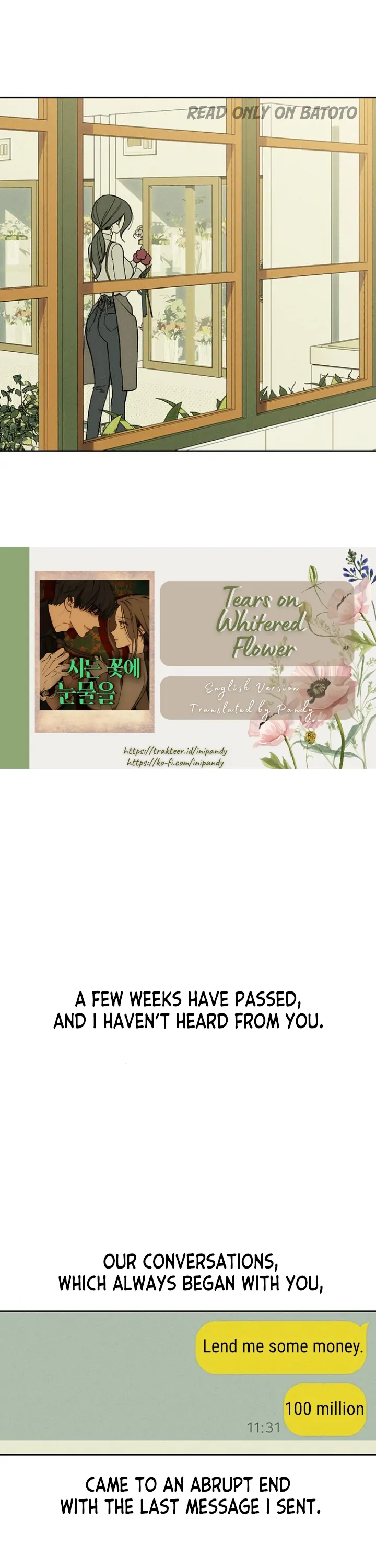 Tears on a Withered Flower – ENGLISH VER 「Pandy」 - Chapter 37 manhwa