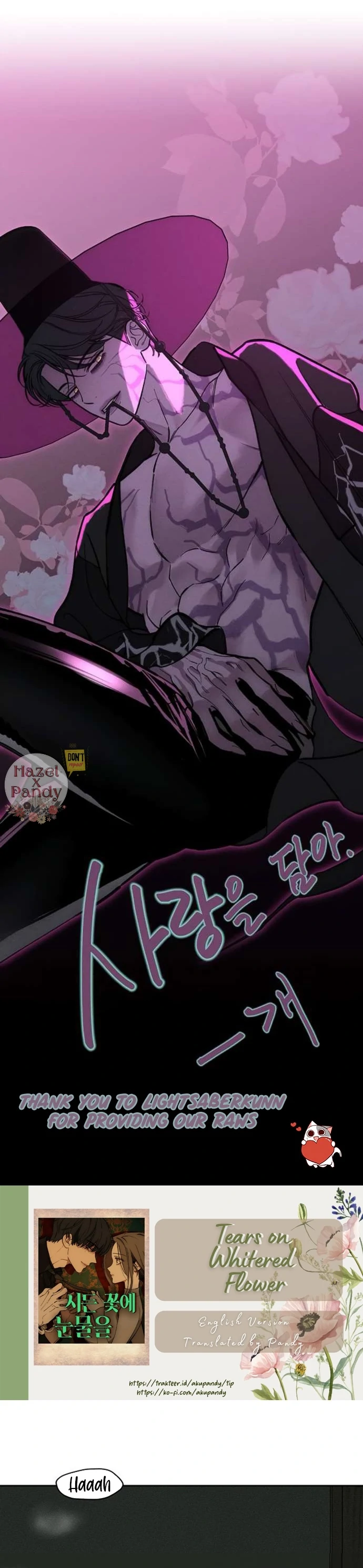Tears on a Withered Flower – ENGLISH VER 「Pandy」 - Chapter 65 🔞🔞 manhwa