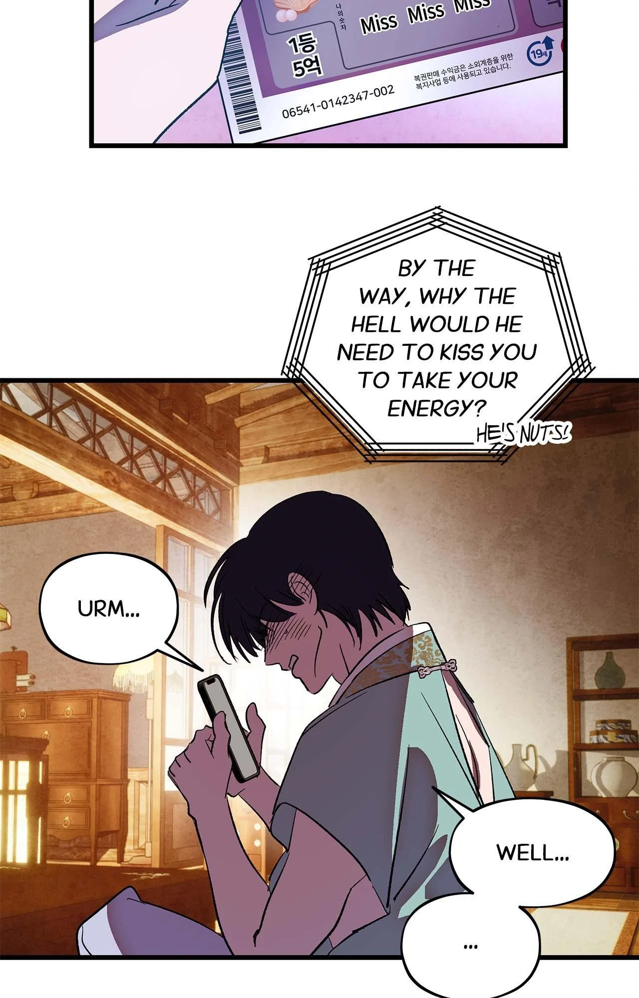 The Thread Never Burned - Chapter 16 manhwa