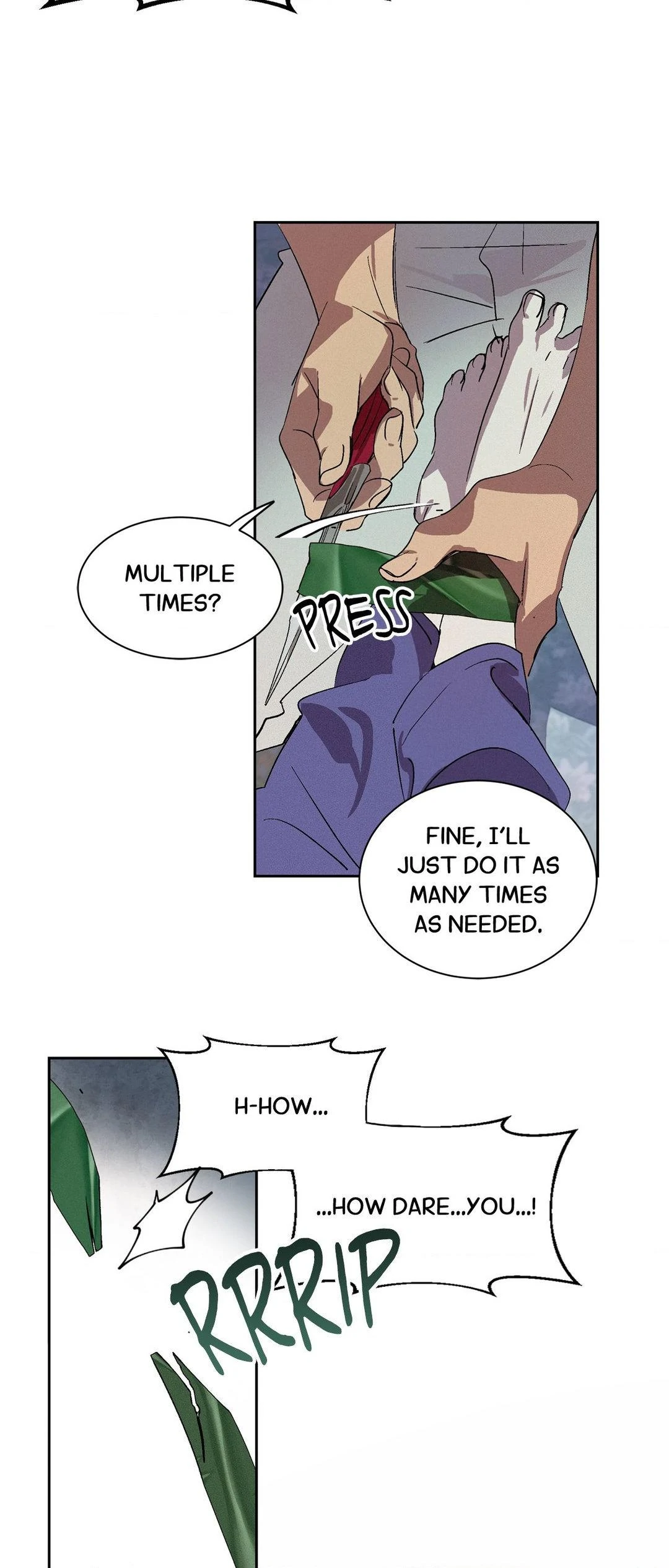 The Thread Never Burned - Chapter 2 manhwa