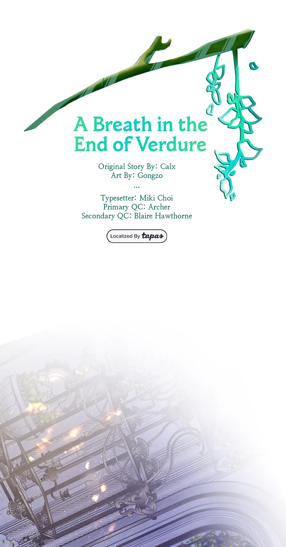 A Breath in the End of Verdure - Chapter 13 manhwa