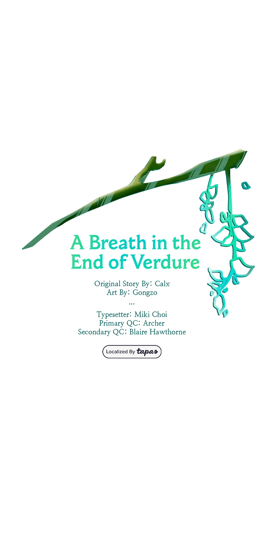 A Breath in the End of Verdure - Chapter 16 manhwa