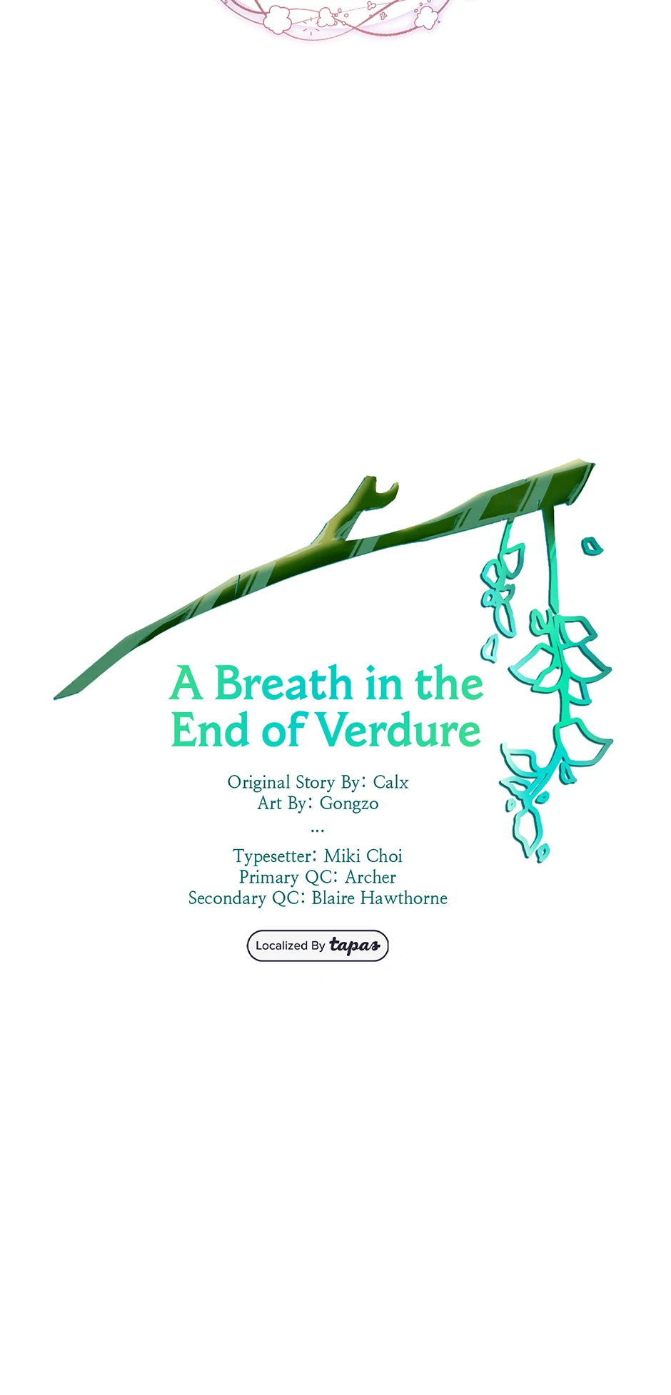 A Breath in the End of Verdure - Chapter 17 manhwa