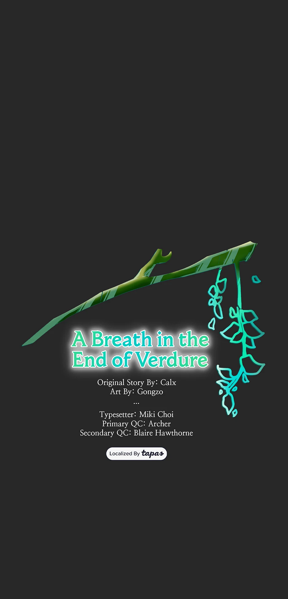 A Breath in the End of Verdure - Chapter 2 manhwa