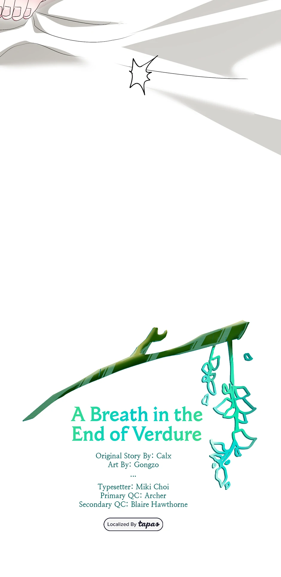 A Breath in the End of Verdure - Chapter 20 manhwa