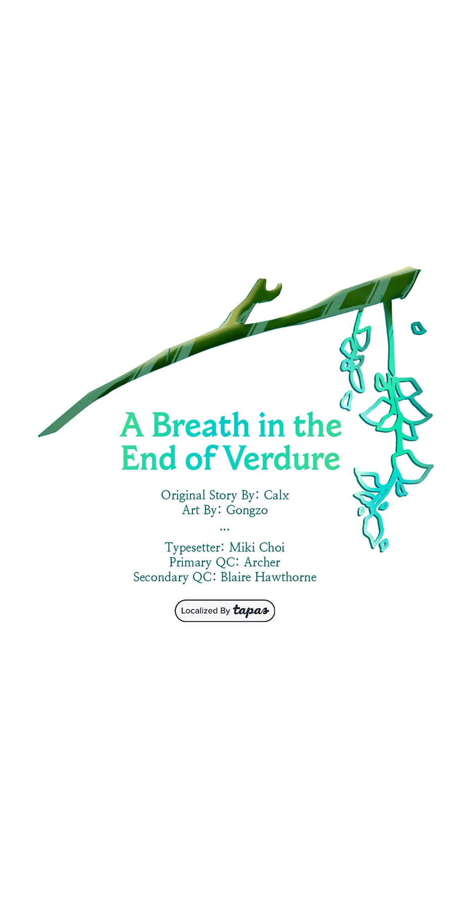 A Breath in the End of Verdure - Chapter 21 manhwa