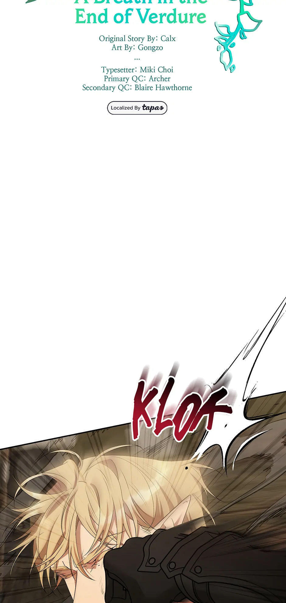 A Breath in the End of Verdure - Chapter 28 manhwa