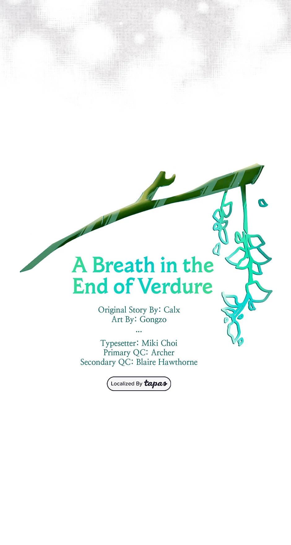 A Breath in the End of Verdure - Chapter 29 manhwa