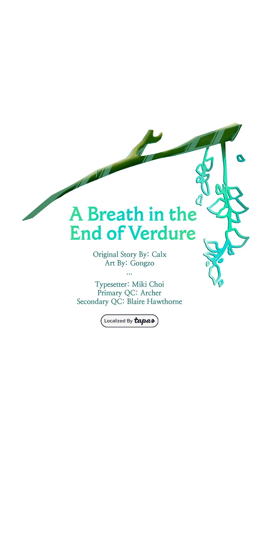 A Breath in the End of Verdure - Chapter 35 manhwa