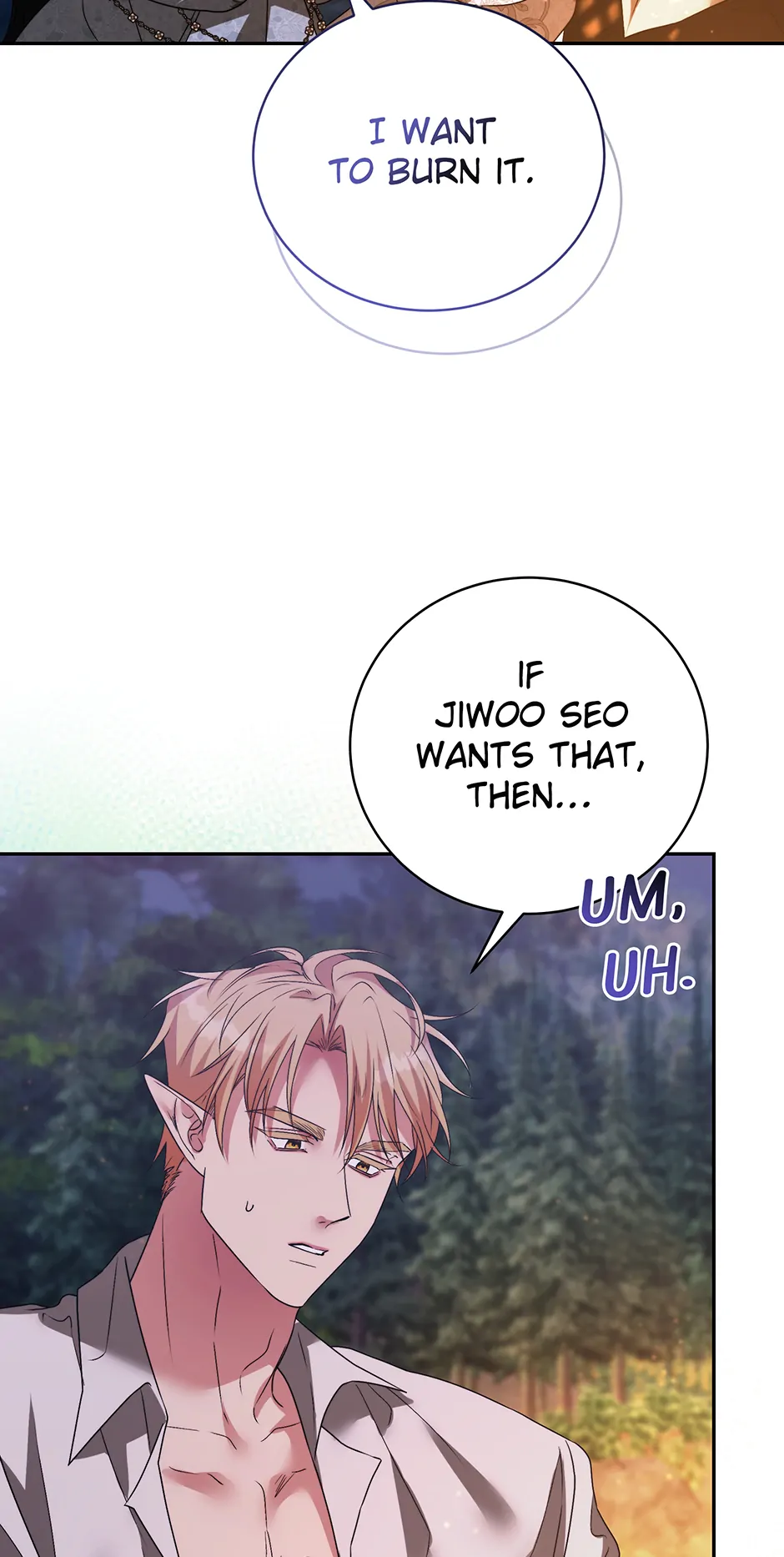 A Breath in the End of Verdure - Chapter 38 manhwa