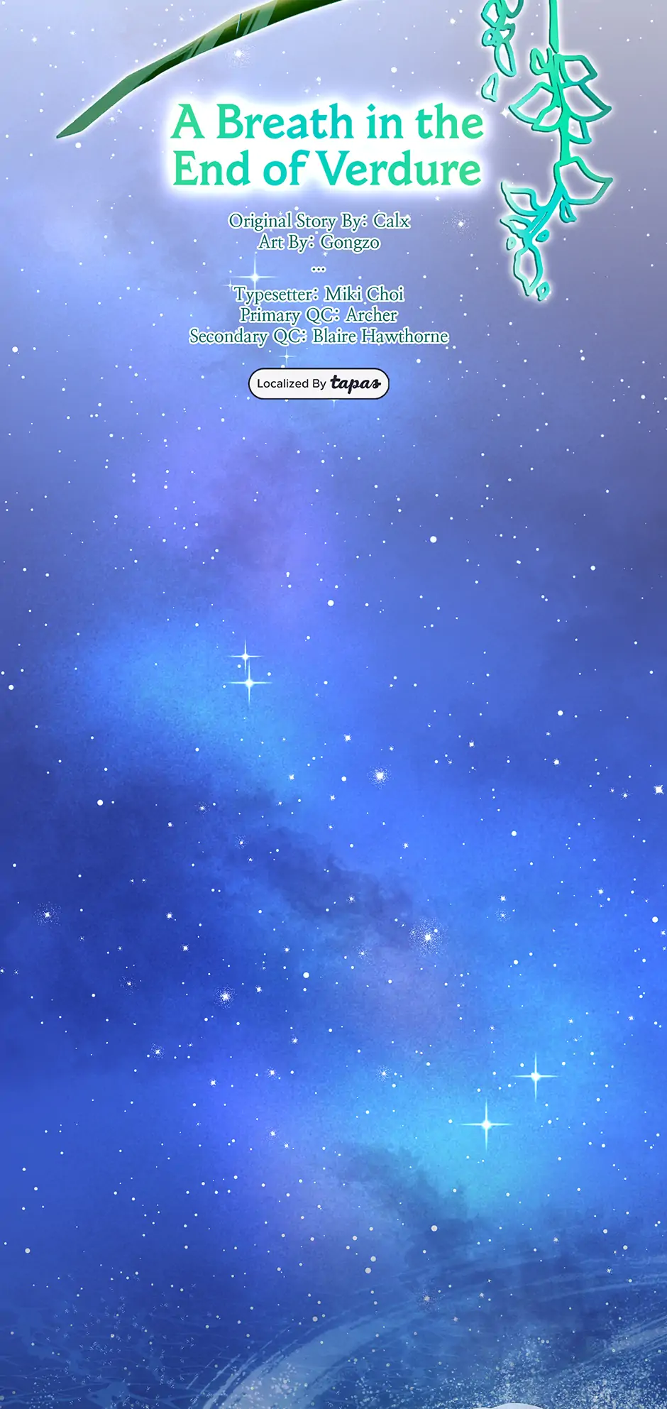A Breath in the End of Verdure - Chapter 38 manhwa