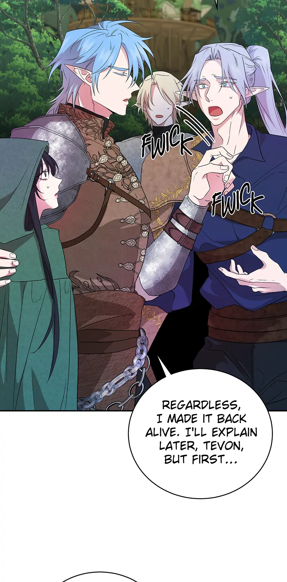 A Breath in the End of Verdure - Chapter 8 manhwa