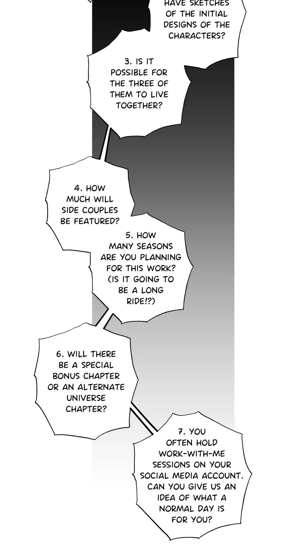 Prison Breakfast  [Official] - Creator's Note manhwa
