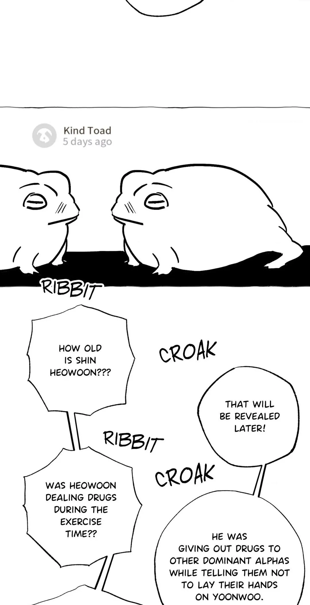 Prison Breakfast  [Official] - Creator's Note manhwa