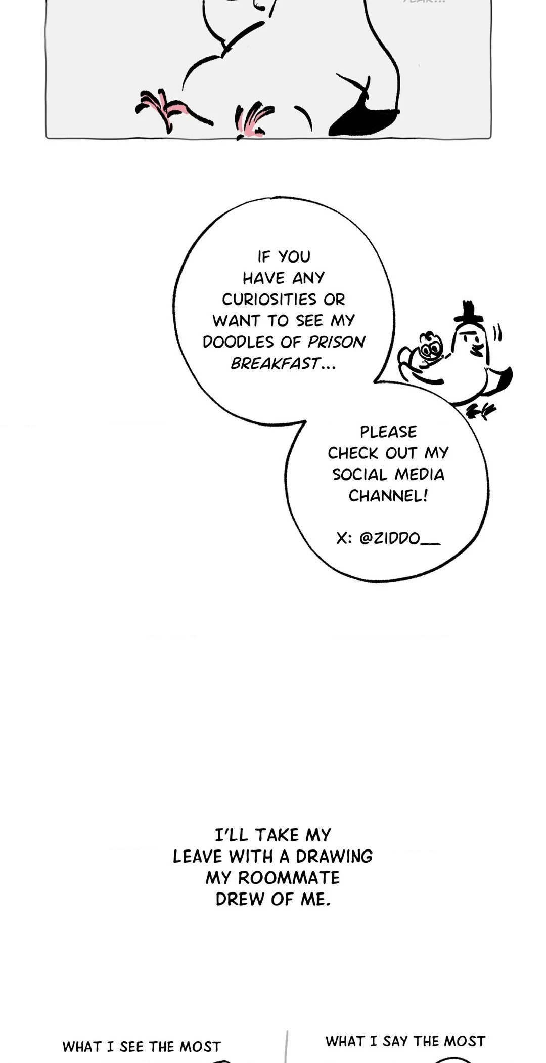 Prison Breakfast  [Official] - Hiatus Special + Character Profiles manhwa