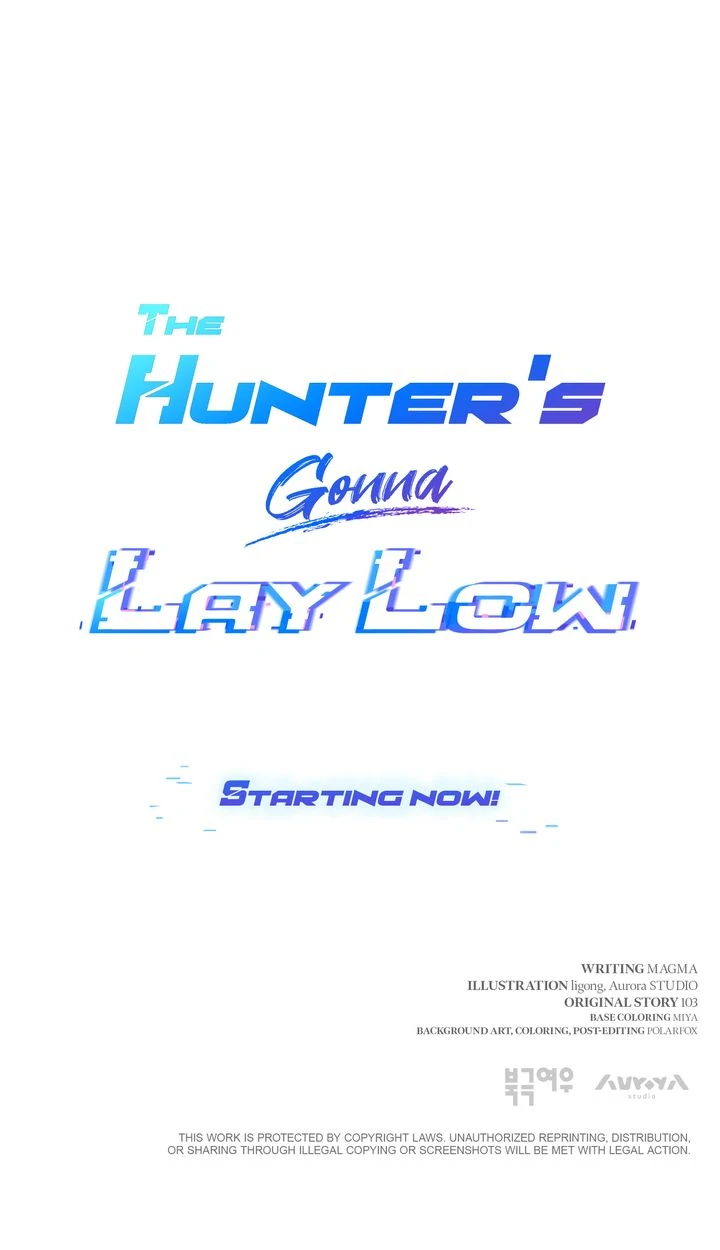The Hunter’s Gonna Lay Low [Official] - Chapter 1 manhwa