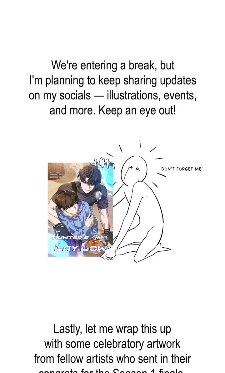 The Hunter’s Gonna Lay Low [Official] - Creator's Note manhwa