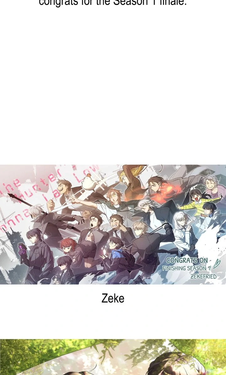 The Hunter’s Gonna Lay Low [Official] - Creator's Note manhwa