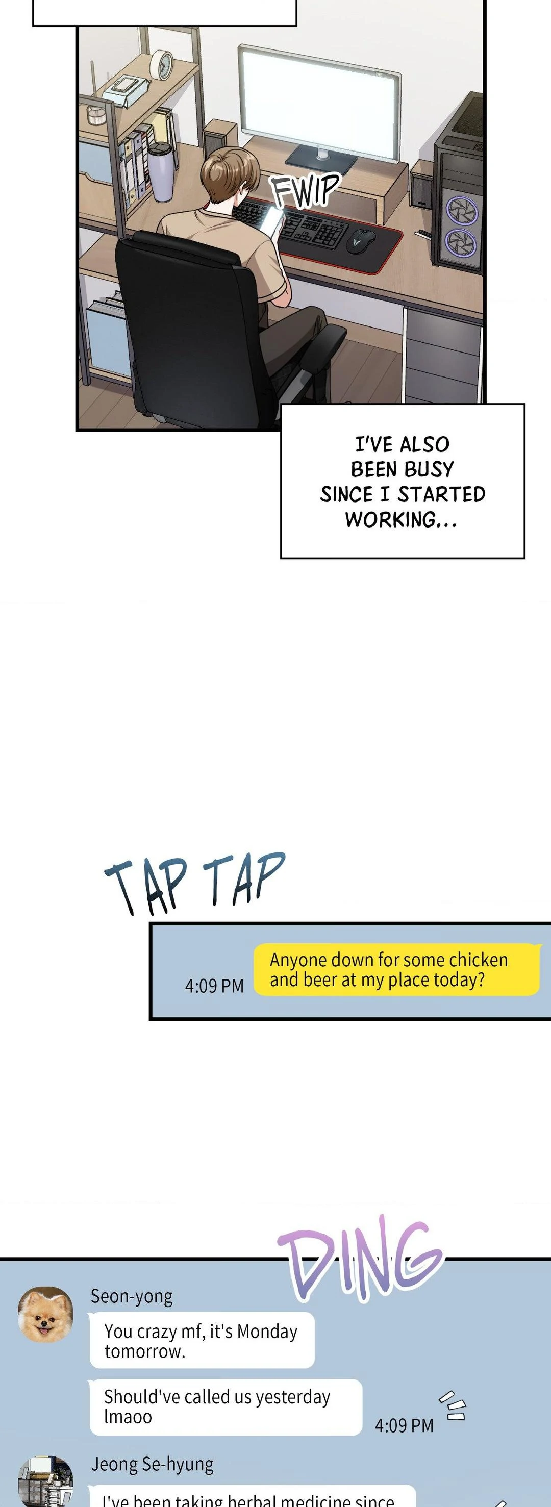 Virtual Strangers [Official] - Chapter 39 manhwa