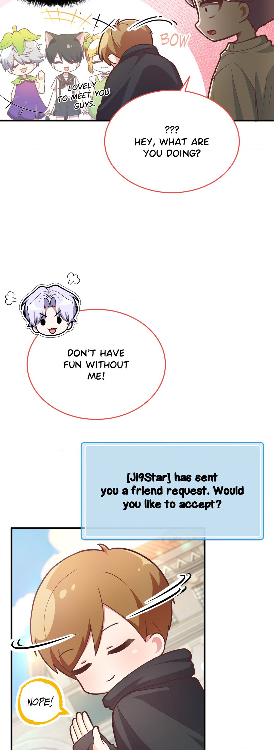 Virtual Strangers [Official] - Chapter 4 manhwa