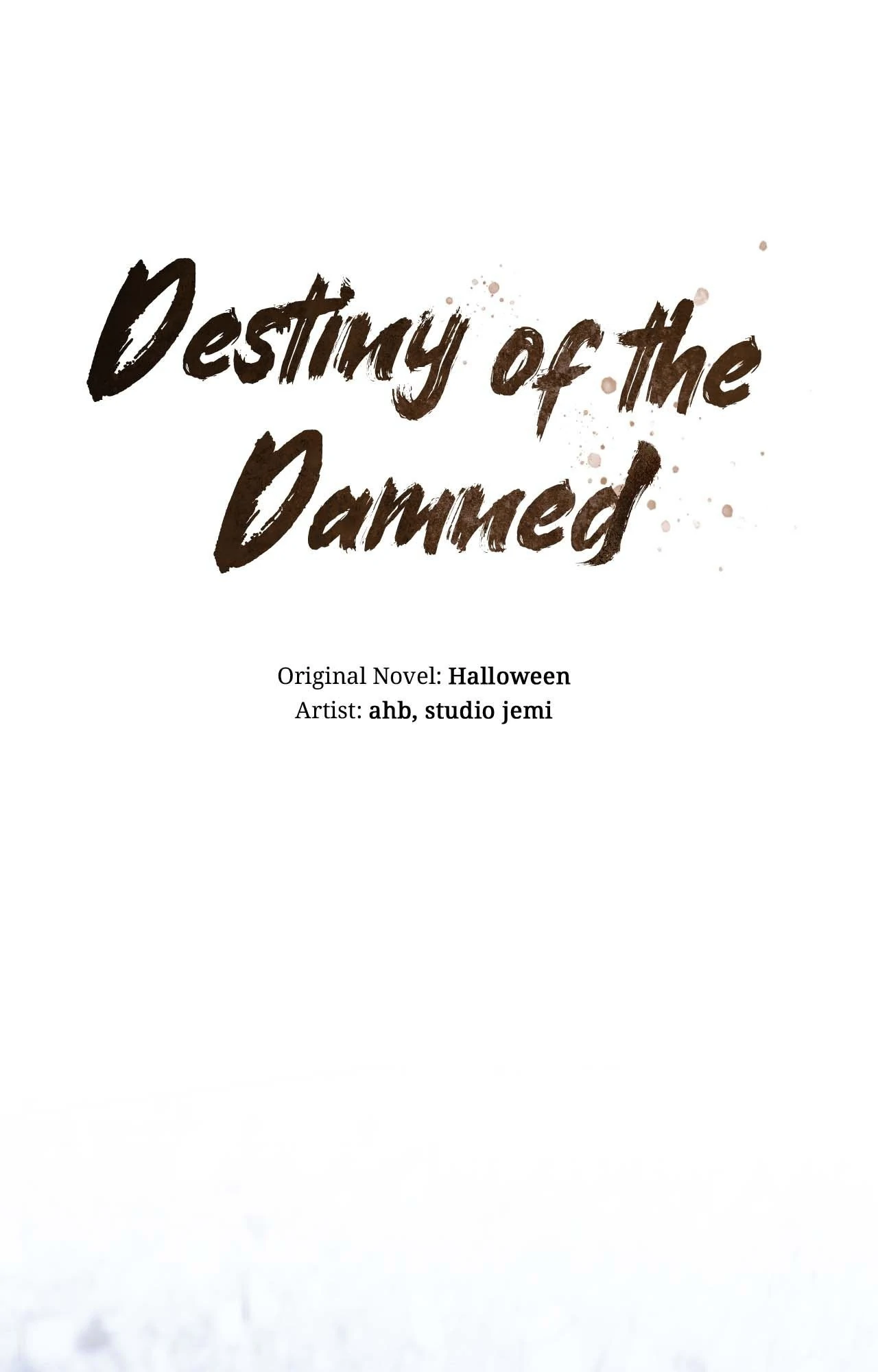 Destiny of the Damned - Chapter 61 manhwa