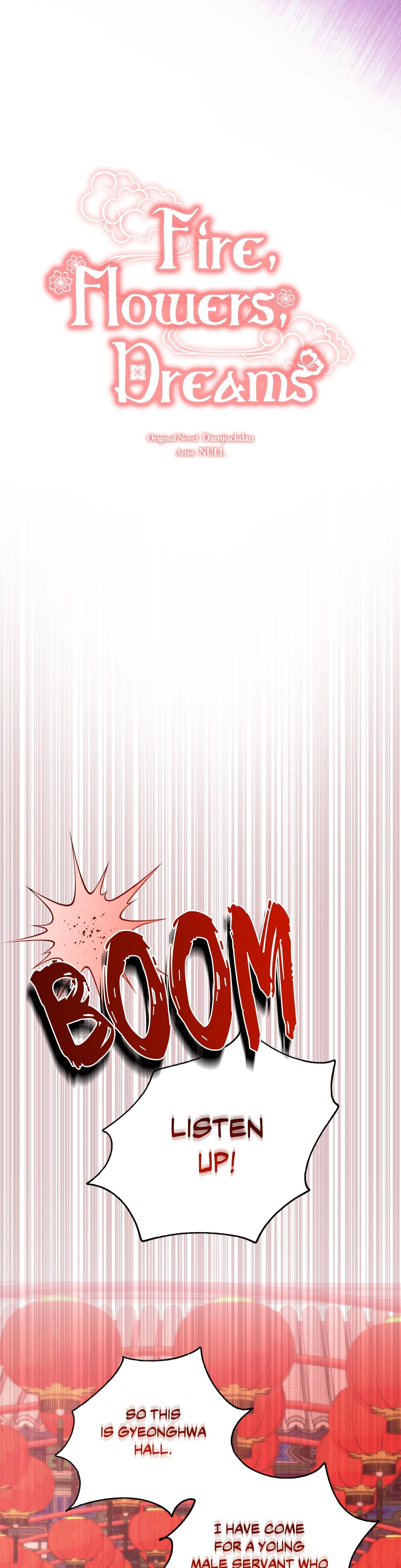 Fire, Flowers, Dreams [Official] - Chapter 22 manhwa