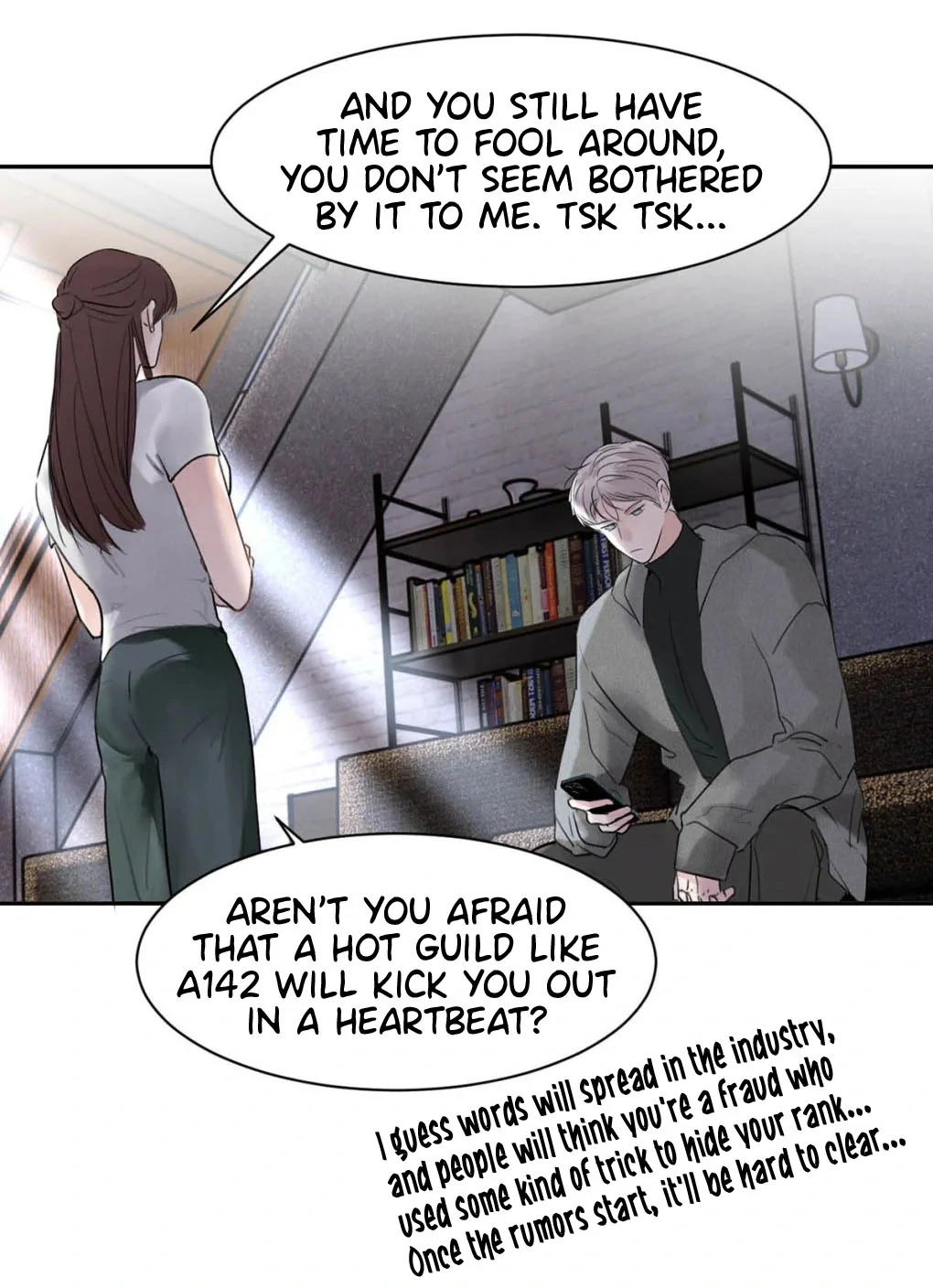 I became a first-class guide thanks to my childhood friends - Chapter 21 manhwa