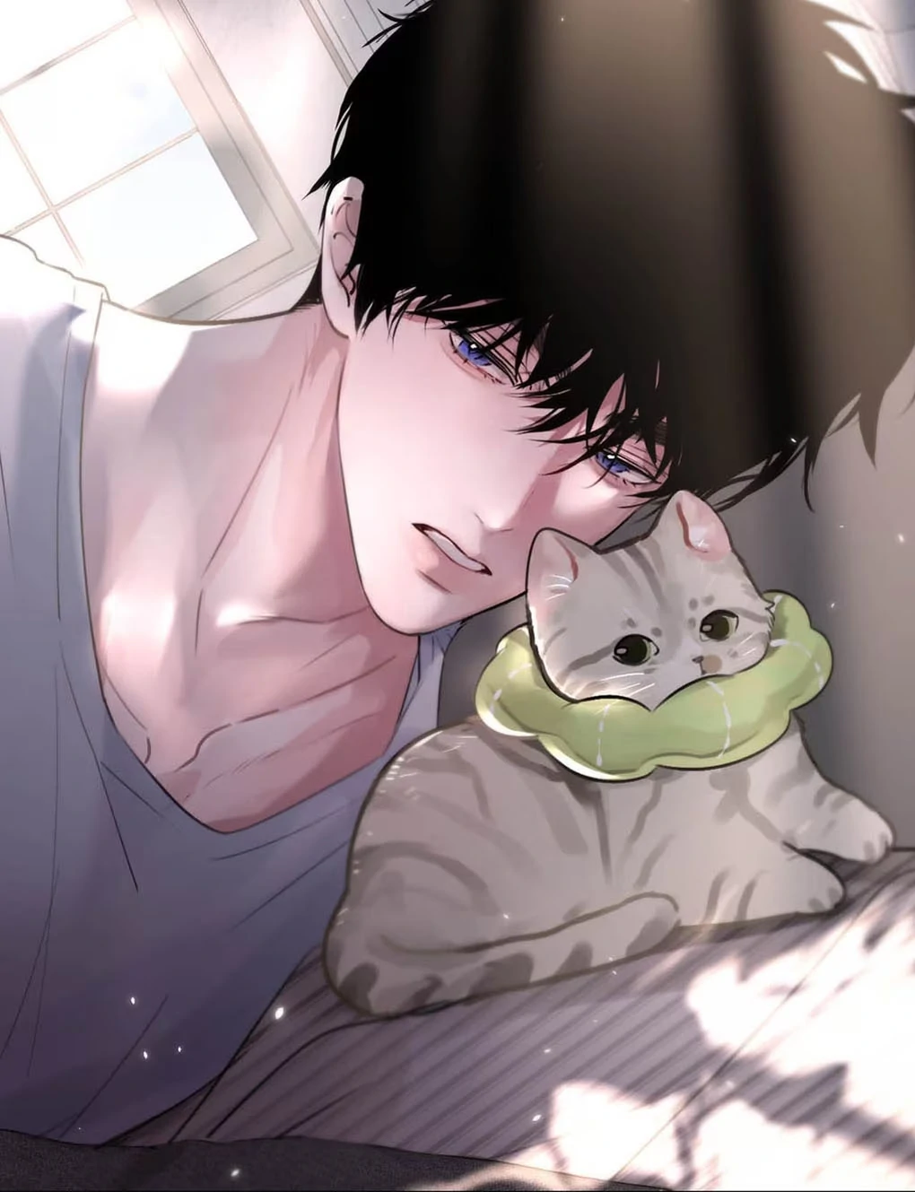 I became a first-class guide thanks to my childhood friends - Extra - Picked up a kitten. manhwa