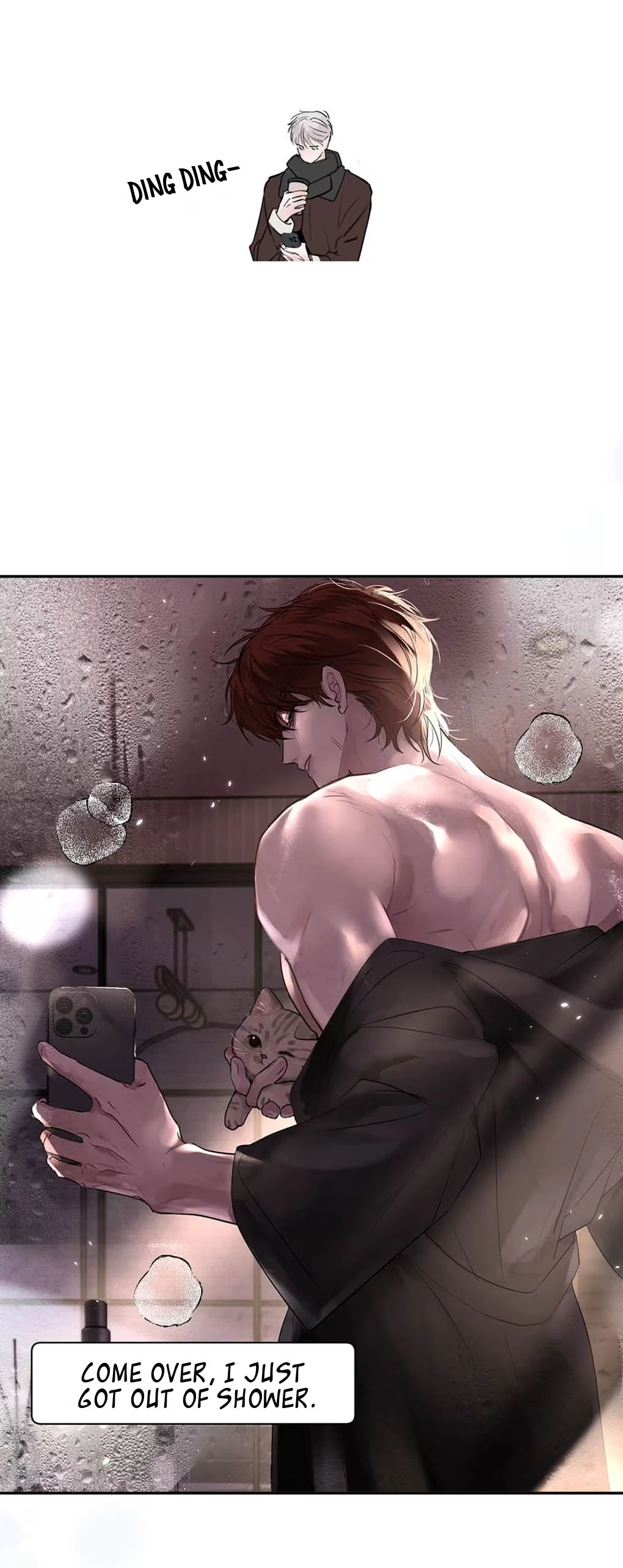 I became a first-class guide thanks to my childhood friends - Extra - Picked up a kitten. manhwa