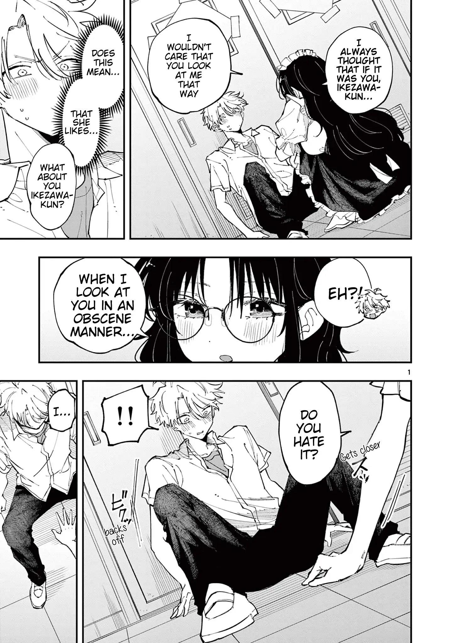The Person Sitting Next to Me Looking at Me With Perverted Eyes | English ver - Chapter 17 manhwa