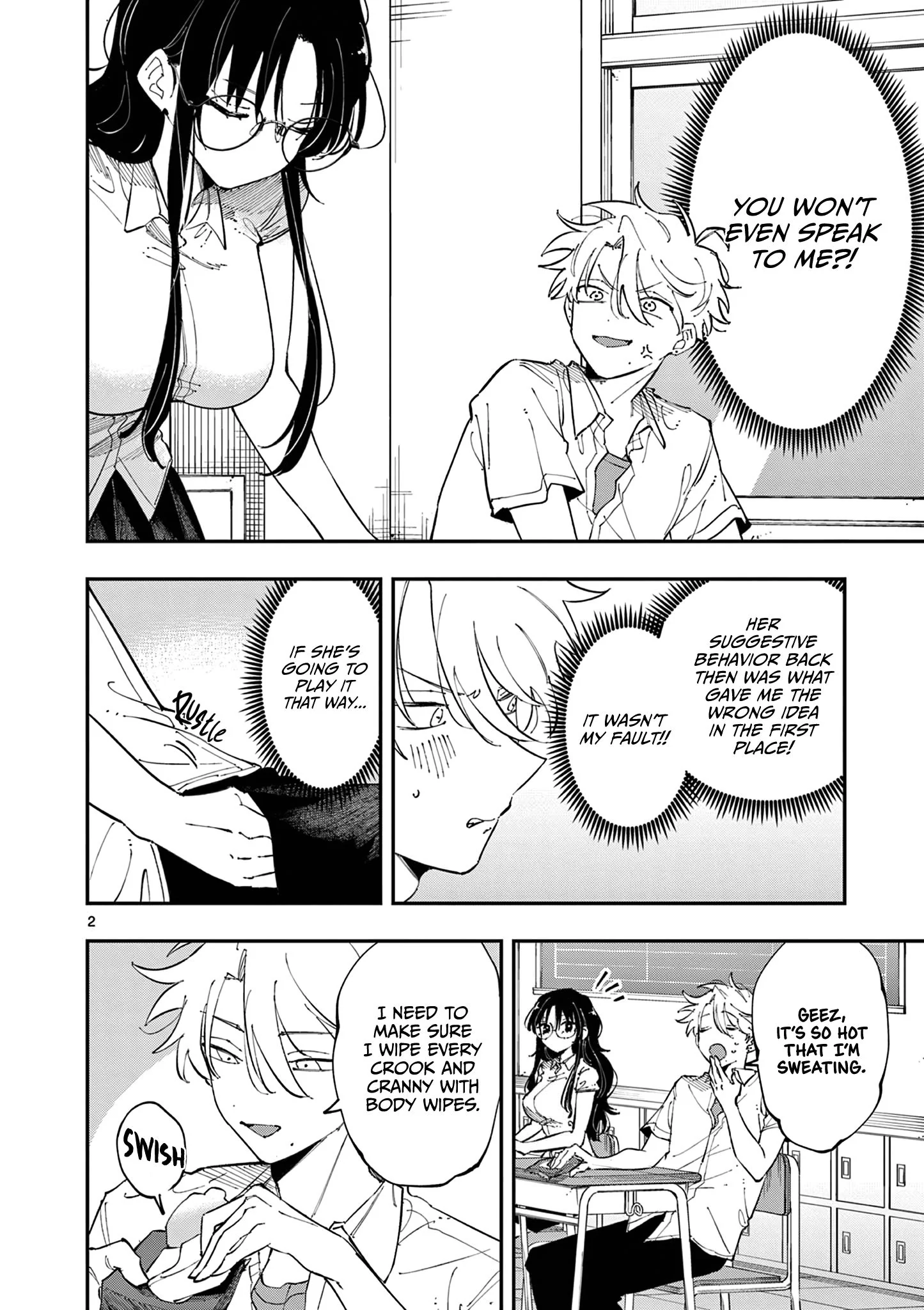 The Person Sitting Next to Me Looking at Me With Perverted Eyes | English ver - Chapter 18 manhwa