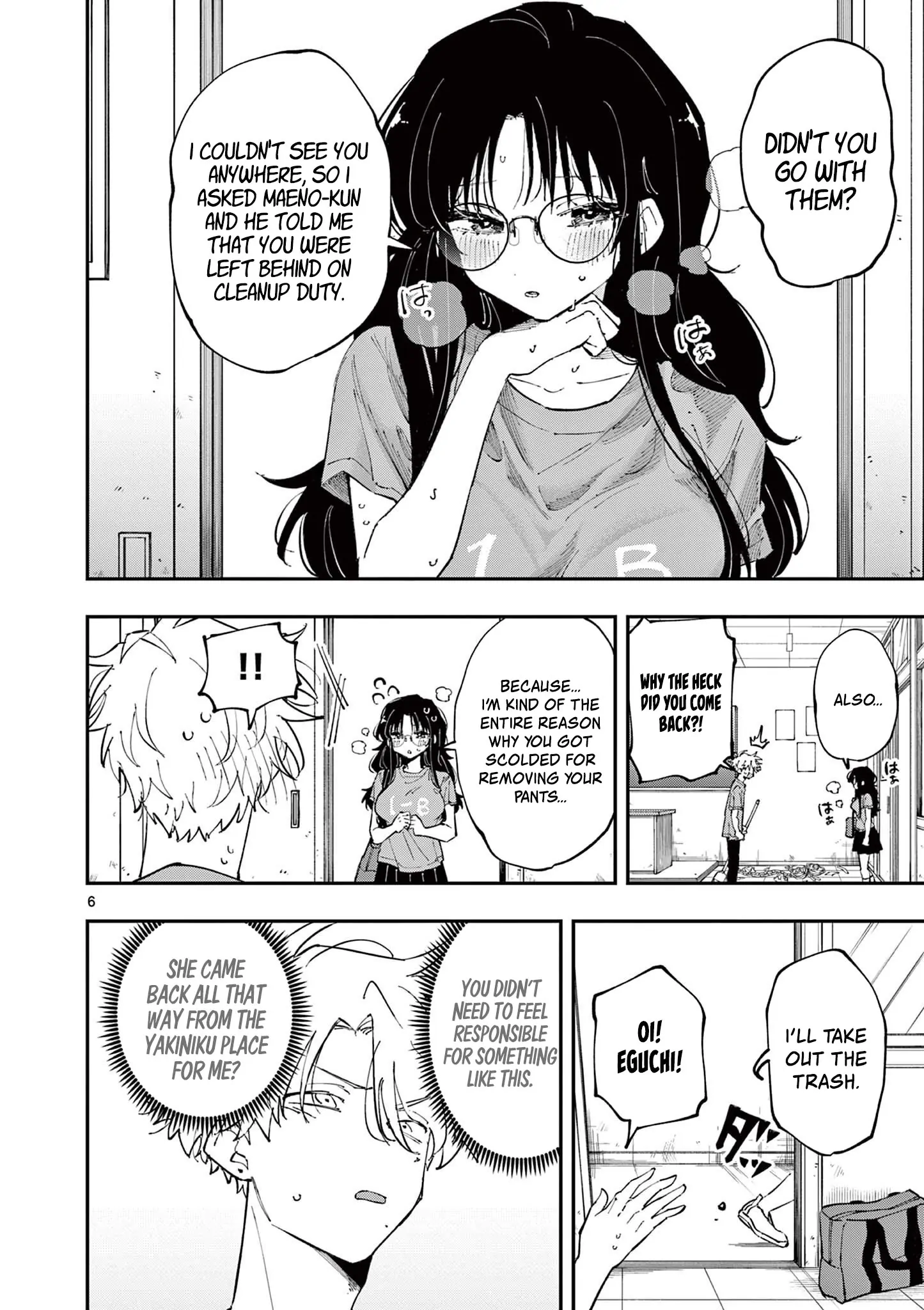 The Person Sitting Next to Me Looking at Me With Perverted Eyes | English ver - Chapter 30 manhwa