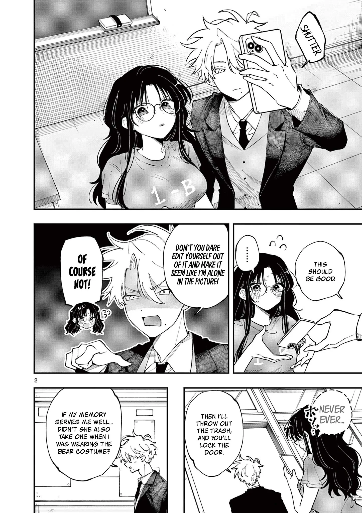 The Person Sitting Next to Me Looking at Me With Perverted Eyes | English ver - Chapter 32 manhwa