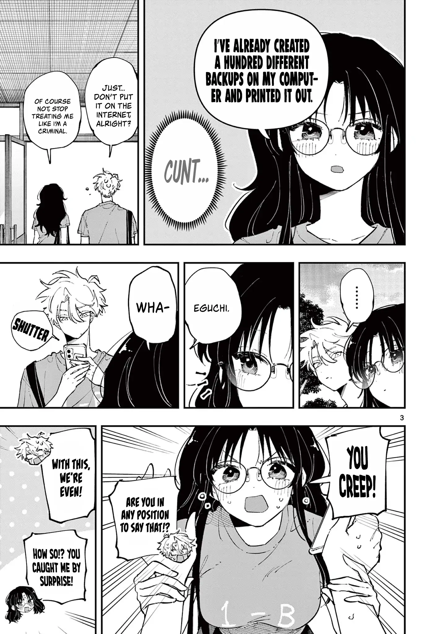 The Person Sitting Next to Me Looking at Me With Perverted Eyes | English ver - Chapter 33 manhwa