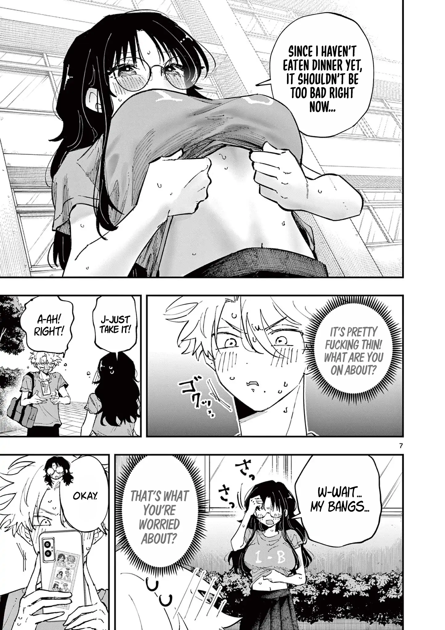 The Person Sitting Next to Me Looking at Me With Perverted Eyes | English ver - Chapter 33 manhwa