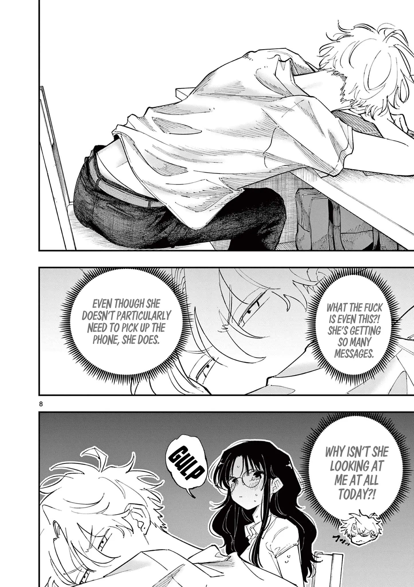 The Person Sitting Next to Me Looking at Me With Perverted Eyes | English ver - Chapter 36 manhwa