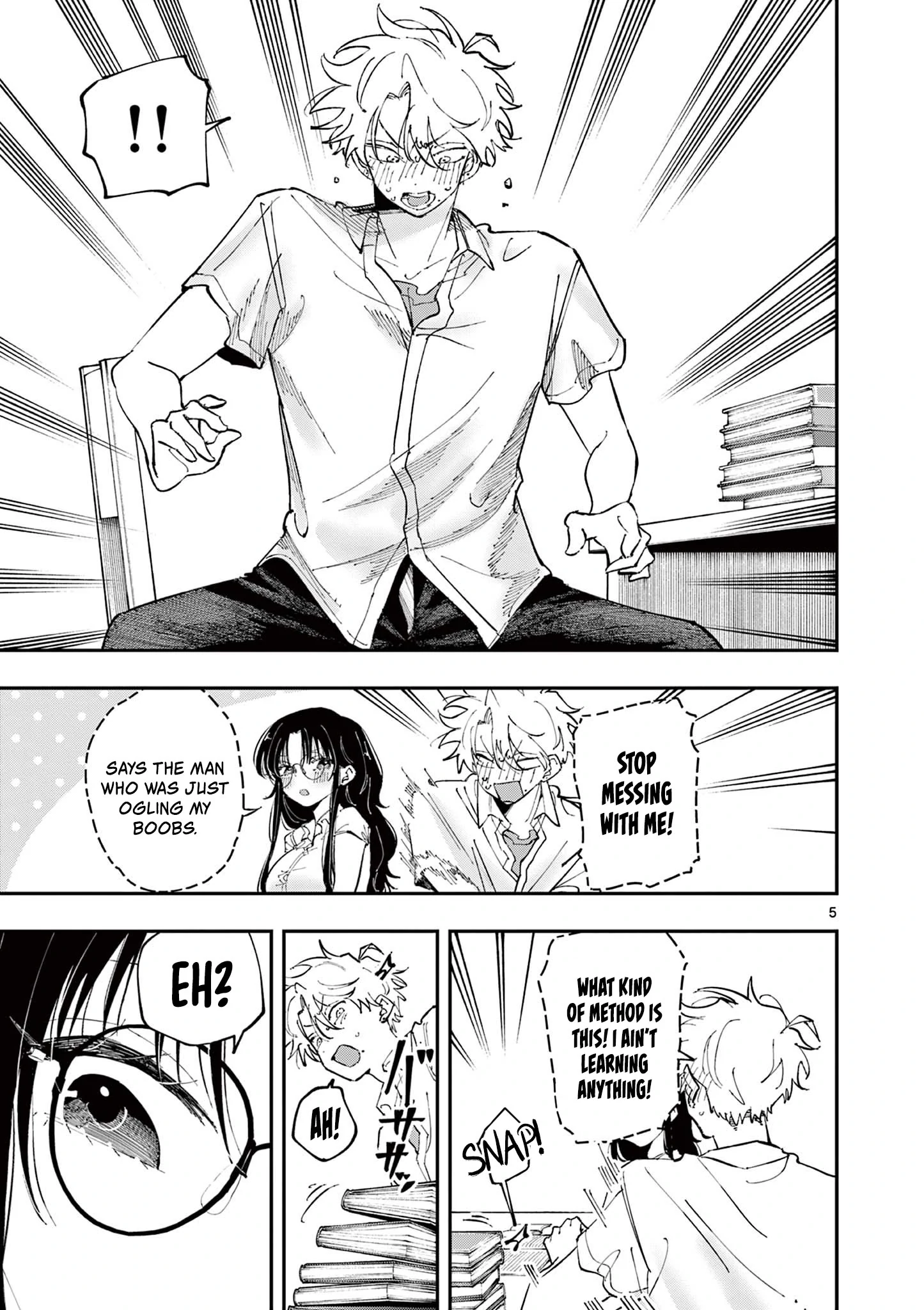 The Person Sitting Next to Me Looking at Me With Perverted Eyes | English ver - Chapter 38 manhwa