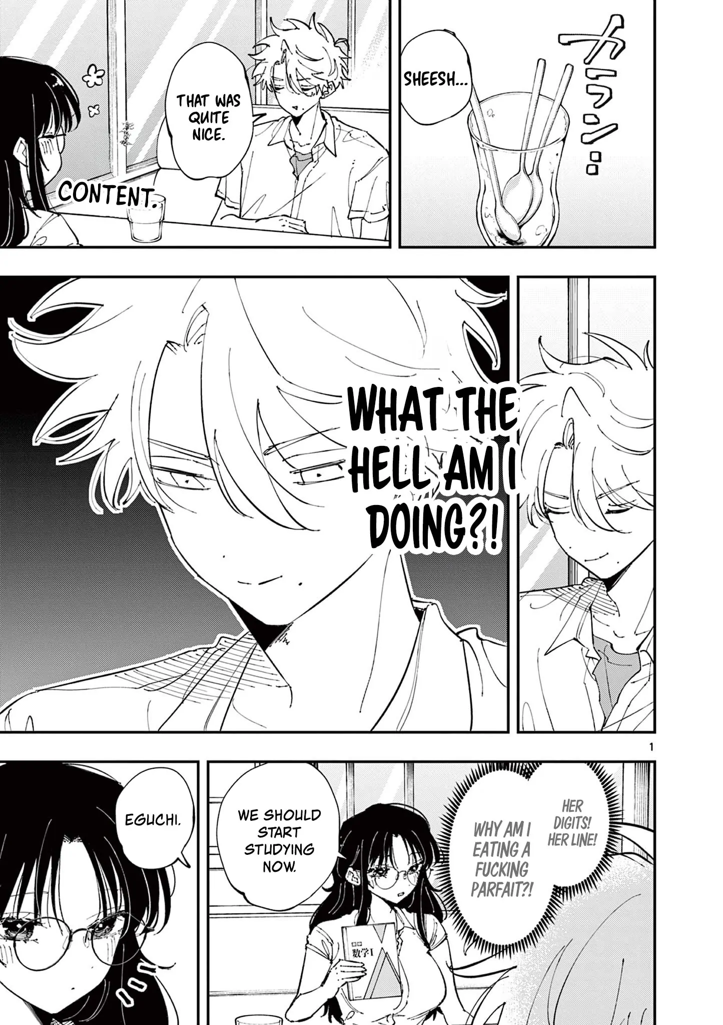 The Person Sitting Next to Me Looking at Me With Perverted Eyes | English ver - Chapter 41 manhwa