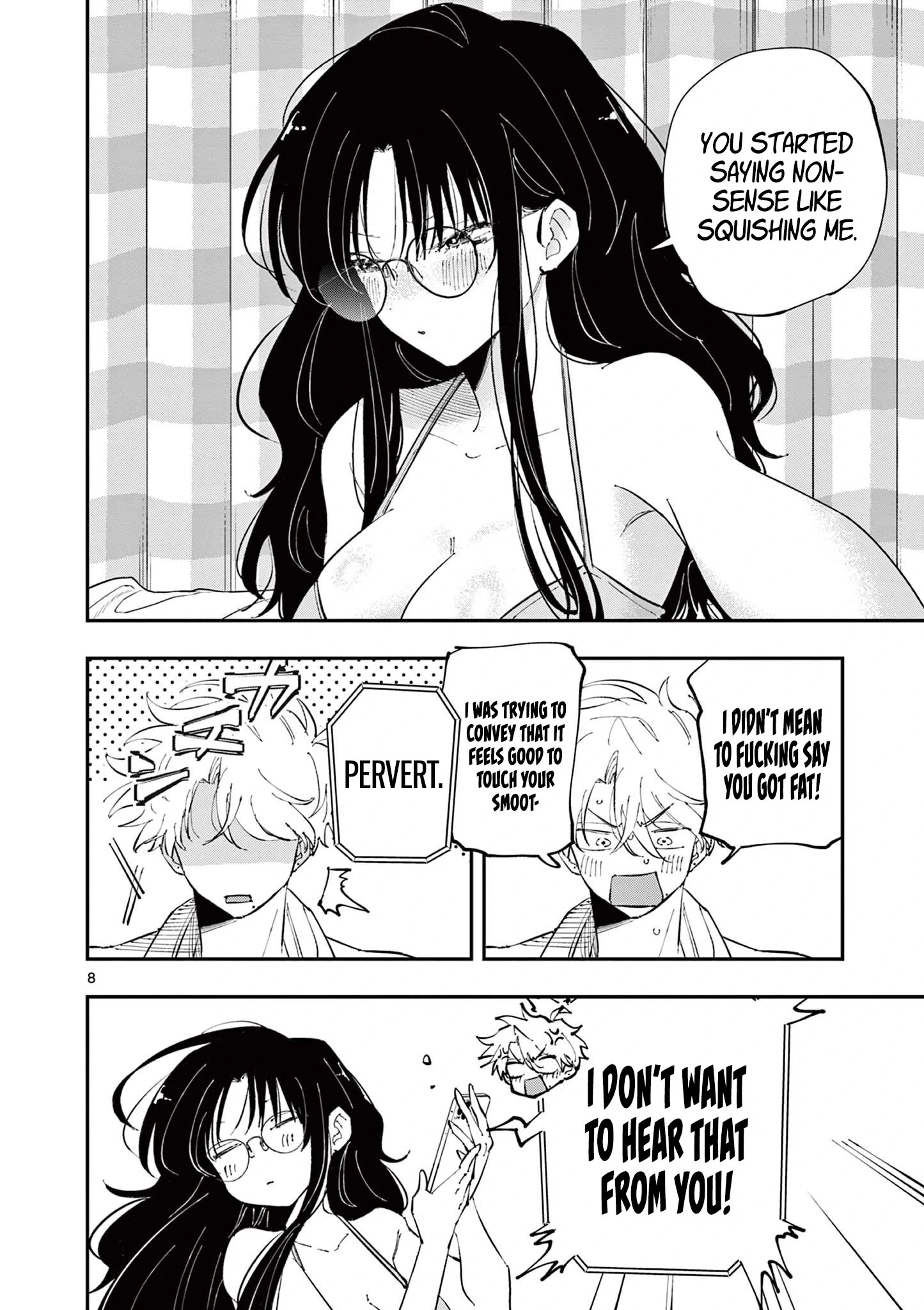 The Person Sitting Next to Me Looking at Me With Perverted Eyes | English ver - Chapter 45 manhwa