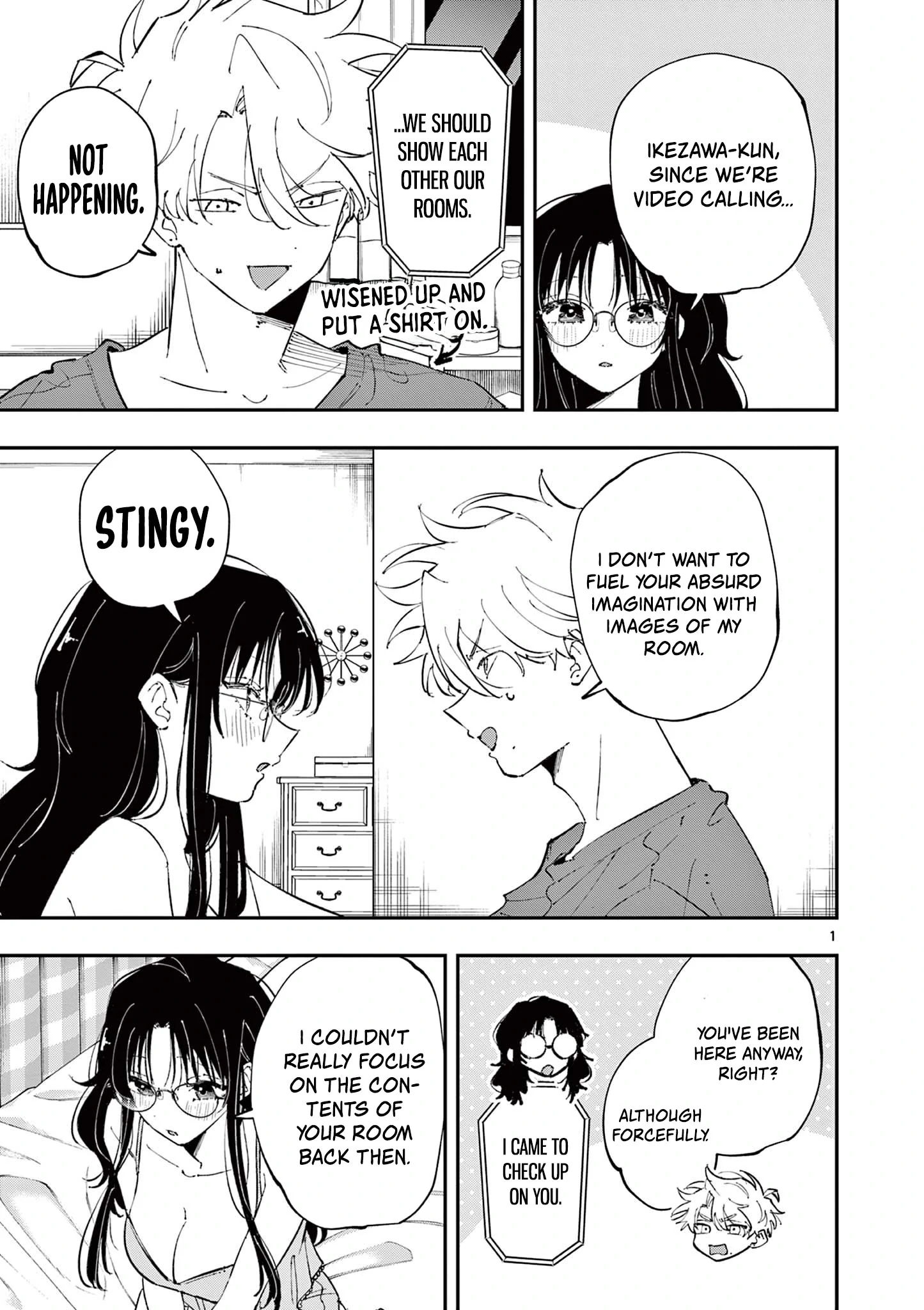 The Person Sitting Next to Me Looking at Me With Perverted Eyes | English ver - Chapter 46 manhwa